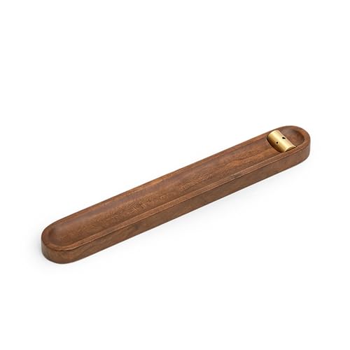 10" Wooden Handmade Incense Holder Stand Insence Tray, Ash Catcher Stand for Home Decor
