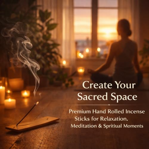 Incense Sticks Variety Pack, 150 Count – Nag Champa, Sandalwood, Lavender, Rose, Oud, Dragon Blood, Jasmine, Pineapple, Floral Harmony & Fruity Burst | 10 Scents × 15 Sticks | Natural Incense Set