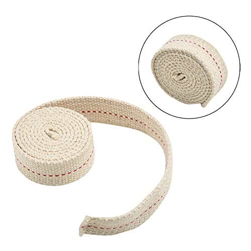 3/4 Inch Wide Oil Lamp Wick, Cotton Lantern Wick Oil Lantern for Kerosene Burner Lighting & Paraffin Oil Wick (6 Rolls, 6 Foot Each) - size: 3/4" -36 Ft