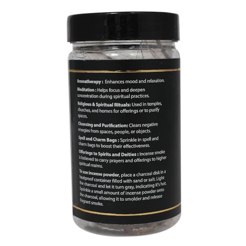 Vrinda® Premium Frankincense Resin – 100% Natural Tree Gum for Incense, Aromatherapy, Spiritual & Healing Use – 50g Pack