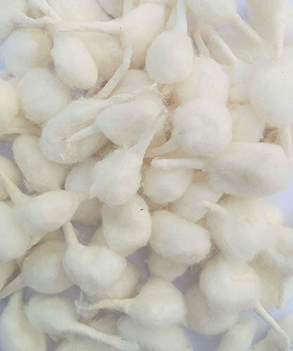 Round Cotton Pooja Wicks – Pack of Cotton Oil Lamp Wicks for Hindu Puja, Prayer, Aarti & Temple Use
