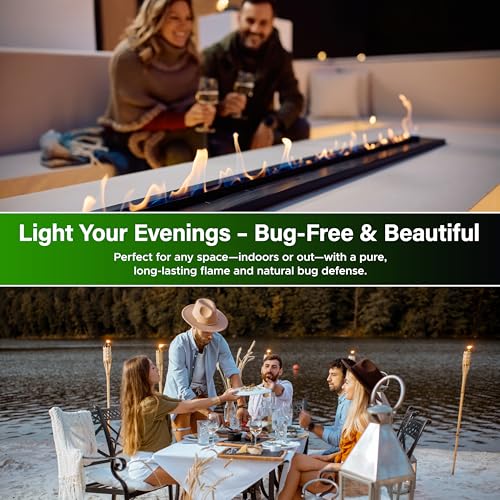 Firefly - Clean Eucalyptus Lamp Oil - Smokeless Paraffin Fuel, 5 Gallons - color: Eucalyptus Formula, size: 5 Gallons