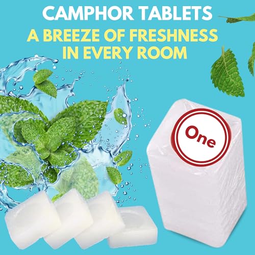 Arymar Refined Camphor 100% Pure Made in India (16 Blocks) - size: 16 Blocks