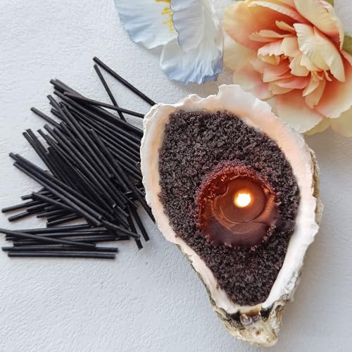 Pearled Candle Wick 2.2 Inch Black Cotton Wicks 100-Pack - Premium Metal-Free & Lead-Free Candle Wicks for Candle Making - color: Black-2.2 Inch-100pcs