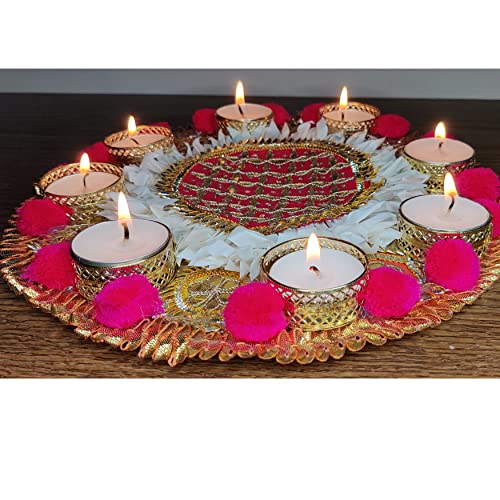 Beautiful Rangoli Tealight Candle Holder for Diwali | Diwali Candle Holders | Floor Decoration | Diwali Gift | Temple Decoration | Tea Light Holder | Diwali Celebration | Diwali Festival