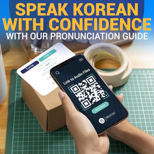 Korean Vocabulary Flash Cards – 300 Words with Pronunciation for Beginners