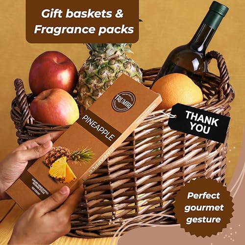 Pineapple Incense Sticks - Pack of 100 Insence-Sticks - Inciensos Aromaticos para La Casa - Natural Non Toxic Inscents - Scented Insense Incents Incence - color: Pineapple