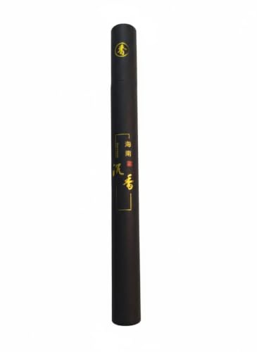 Hainan Agarwood Incense Sticks (40 Pack) - Premium Chinese Agarwood, Coreless & Low Smoke for Temple, Meditation & Aromatherapy | Natural, Non-Toxic Oudh Incense for Spiritual Relaxation (agarwood)