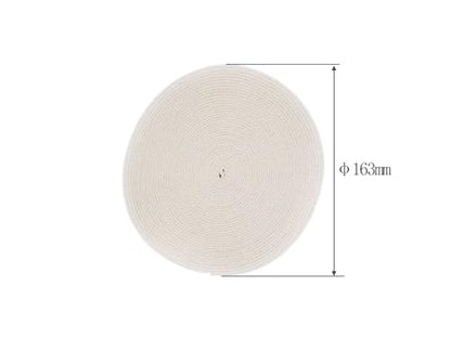 3/4" Inch Lamp Wick or Lantern Wick -Flat Cotton Oil Wicks for Hurricane Lamp or Kerosene Based Lanterns and Candle Burners，Red Stitch 33ft/ Roll - size: 3/4"-33feet(10m)