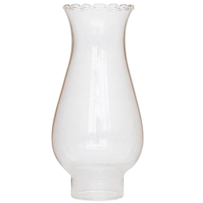 1 1/4 Inch Base by 5 Inch Height Tiny Oil Lamp Chimney Kerosene Lamp Shade Oil Lamp Glass Replacement for Miniature Oil Lamps