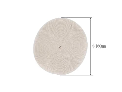 5/8" Inch Lamp Wick or Lantern Wick -Flat Cotton Oil Wicks for Hurricane Lamp or Kerosene Based Lanterns and Candle Burners，Red Stitch 33ft/ Roll - size: 5/8"-33 feet(10m)