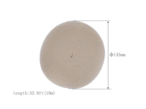 1/2" Inch Lamp Wick or Lantern Wick -Flat Cotton Oil Wicks for Hurricane Lamp or Kerosene Based Lanterns and Candle Burners，Red Stitch 33ft/ Roll（T=1.3mm） - size: 1/2-L10-1.3mm