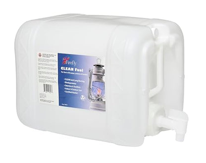 Firefly - Clean Oil Lamp Fuel 5 Gallons - Smokeless Burn - color: Pure, size: 5 Gallons