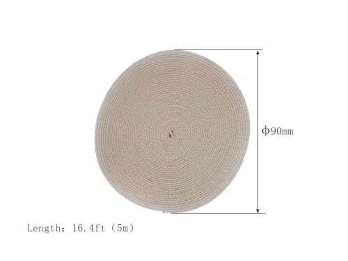1/2" Inch Lamp Wick or Lantern Wick -Flat Cotton Oil Wicks for Hurricane Lamp or Kerosene Based Lanterns and Candle Burners，Red Stitch 16.4ft/ Roll（T=1.3mm） - size: 1/2-L5-1.3mm
