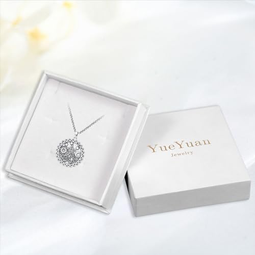Coexist Necklace 925 Sterling Silver Yin Yang/Star of David Pendant World Religions Harmony Necklace Religion Jewelry Gift for Men - style: Scottish Thistle