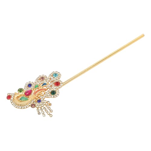 Brass Bansuri for Laddu Gopal God Idol Flute Krishna Temple Pooja -5.5" - color: Peacock