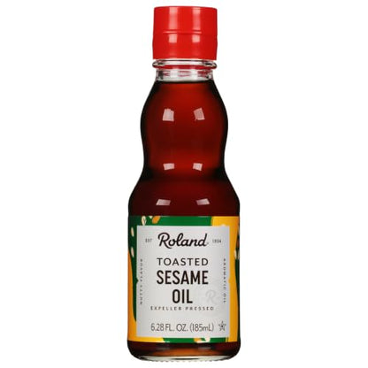 Roland, Foods Toasted Sesame Oil, 6.28 oz - size: 6.28 Fl Oz (Pack of 1)