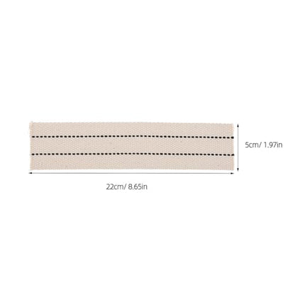WOONEKY 3-Pack Cotton Flat Oil Lamp Wick Replacement 8.66In Long for Kerosene Lanterns Hurricane Lamps Oil Burners Indoor & Outdoor Emergency Lighting - size: 22.00X5.00X0.20CM