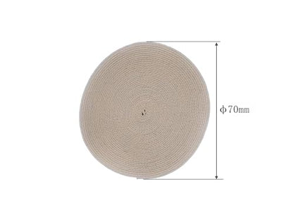 3/8" Inch Lamp Wick or Lantern Wick -Flat Cotton Oil Wicks for Hurricane Lamp or Kerosene Based Lanterns and Candle Burners，Red Stitch 13ft/ 2 Rolls - size: 3/8"-13 feet(4m)