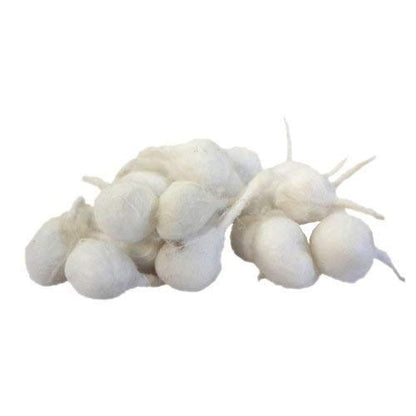 Round Cotton Pooja Wicks – Pack of Cotton Oil Lamp Wicks for Hindu Puja, Prayer, Aarti & Temple Use