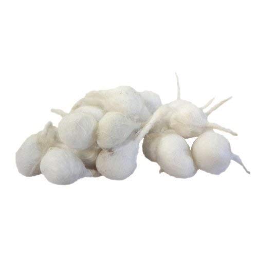 Round Cotton Pooja Wicks – Pack of Cotton Oil Lamp Wicks for Hindu Puja, Prayer, Aarti & Temple Use