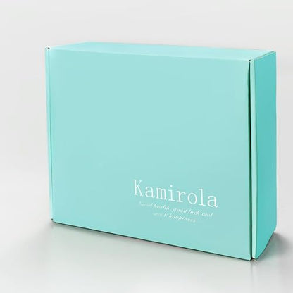 Kamirola Tiaras and Crowns for Women,Tiaras Earrings Necklace, Crystal Bridal Jewelry Set (TR48) - color: Blue Silver