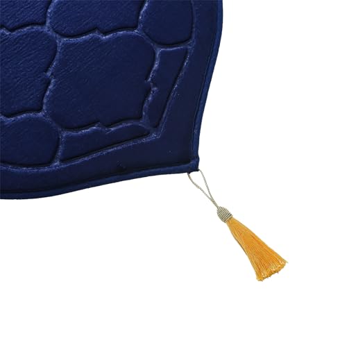JE JOUE Prayer Rug Muslim Mat Islamic - Thickening Sponge Muslim Rug for Men Women Eid Travel Ramadan, Soft Luxury Great for Knees and Forehead （Blue） - color: Blue