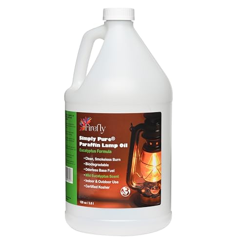 Firefly - Premium Paraffin Lamp Oil 1 Gal - Indoor Eucalyptus - color: Eucalyptus Formula, size: 1 Gallon