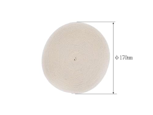 1" Inch Lamp Wick or Lantern Wick -Flat Cotton Oil Wicks for Hurricane Lamp or Kerosene Based Lanterns and Candle Burners，Red Stitch 33ft/ Roll - size: 1"-33feet(10m)