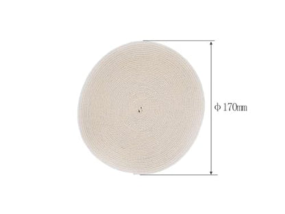 1" Inch Lamp Wick or Lantern Wick -Flat Cotton Oil Wicks for Hurricane Lamp or Kerosene Based Lanterns and Candle Burners，Red Stitch 33ft/ Roll - size: 1"-33feet(10m)