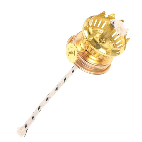 SHERCHPRY Oil Lamp Burner with Wick, Kerosene Lamp Replacement Part