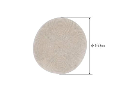 1/2" Inch Lamp Wick or Lantern Wick -Flat Cotton Oil Wicks for Hurricane Lamp or Kerosene Based Lanterns and Candle Burners，Red Stitch 33ft/ Roll - size: 1/2"-33feet(10m)