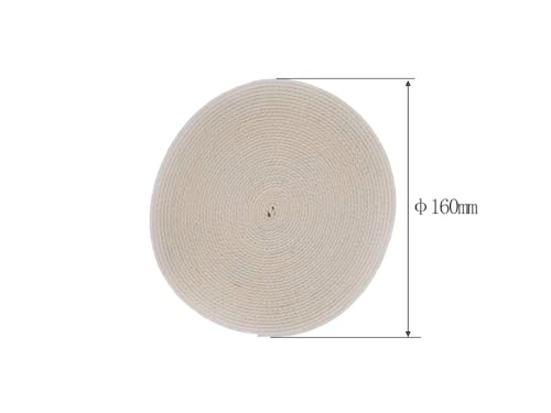 1/2" Inch Lamp Wick or Lantern Wick -Flat Cotton Oil Wicks for Hurricane Lamp or Kerosene Based Lanterns and Candle Burners，Red Stitch 33ft/ Roll - size: 1/2"-33feet(10m)