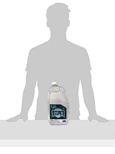HYOOLA 1-Gallon Liquid Paraffin Lamp Oil - Clear Smokeless, Odorless, Ultra Clean Burning Fuel for Indoor and Outdoor Use - Highest Purity Available - 2 Pack - size: 2 Pack