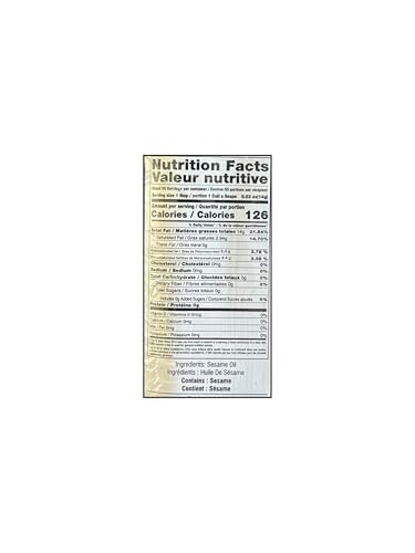 Sesame/Gingelly Oil 1ltr (33.8 Oz) * 2 Pack*
