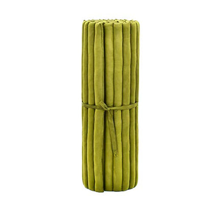 Leewadee Wide Thai Roll Mat 75 x 39 inches Kapok Firm - color: Cl23 - Green, size: L: 75x39"