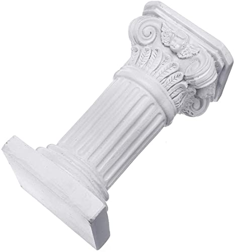 Mini Roman Pillar Greek Columns Resin Roman Column Classic Greek Statues Office Desktop Decor Architectural Sculpture Wedding Table Decoration Home Garden Ornament