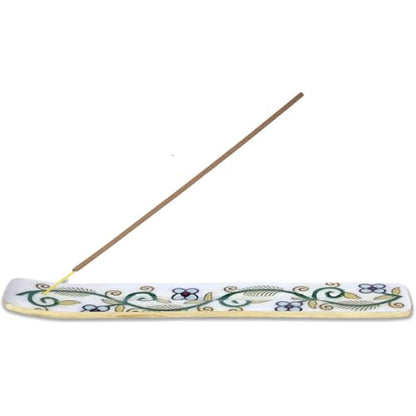 Bless-International Traditional-Handmade-Burner Wooden-Incense-Stick-Holder Ash-Catcher-Stand for-Aromatherapy-Meditation-Yoga (Inner Peace) 10 Inches, Pack of 1 - color: Inner Peace,10 Inch, size: One Holder