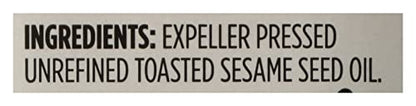 365 by Whole Foods Market, Toasted Sesame Seed Oil, 8.4 Fl Oz - size: 8.4 Fl Oz (Pack of 1)