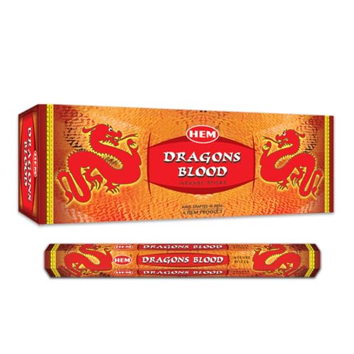 Hem Dragons Blood, Incense, 120 Sticks Box - size: 120 Count (Pack of 1)