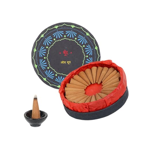 Boond Fragrances Dhoop - Pure Agarwood Incense Cones (Oudh)