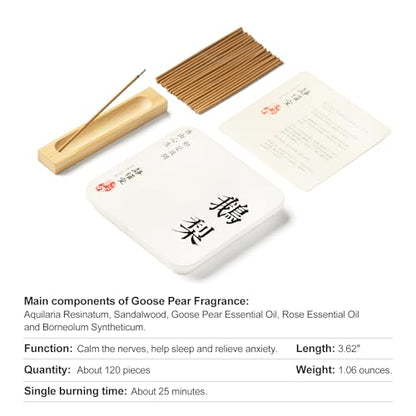 Incense Sticks,Derived from The Ancient Court Formula of China, it is Made of Pure Natural Materials.are Most Suitable for Meditation, Yoga, Family Fragrance and Psychotherapy