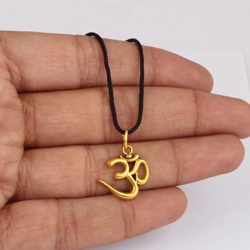 Rudra Empire Spiritual Om Shiva Pendant Bhagwan Shiv Ji Om Locket for Men and Women
