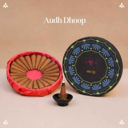 Boond Fragrances Dhoop - Pure Agarwood Incense Cones (Oudh)