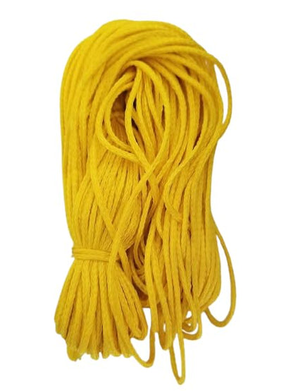Cotton Thread Lal Dhaga Religious Raksha Sutra Nazar Dhaga, Traditional Evil Eye Protection - color: YELLOW