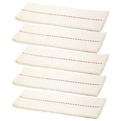 Round Rayo Center Draft Tube Cotton Oil Lamp Wicks 1 3/8 in ID Pack of 5