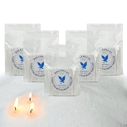 Pearled Candle Wick 2.2 Inch White Cotton Wicks 500-Pack Premium Metal-Free & Lead-Free Candle Wicks for Candle Making - color: White-2.2 Inch-500pcs