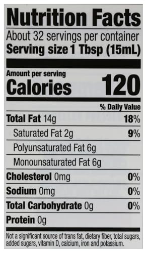 Spectrum Sesame Oil Refined, 16-Ounce Bottles (Pack of 2)
