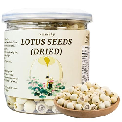 Dried Lotus Seed, 8 oz (227g) Chinese Herbal Tea