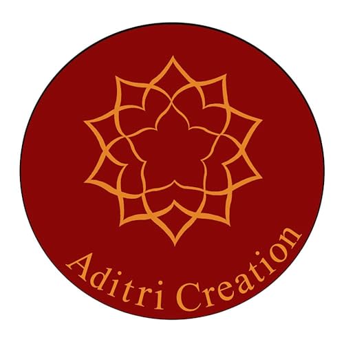 Aditri Creation Ganesh Dupatta Chunri Puja Cloth for Ganesha Pooja Item Idols Frame(18"X 5")